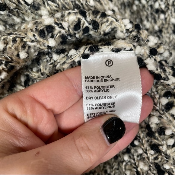 Moon River Speckled Oversized Chunky Sweater Xsmall - Picture 5 of 5